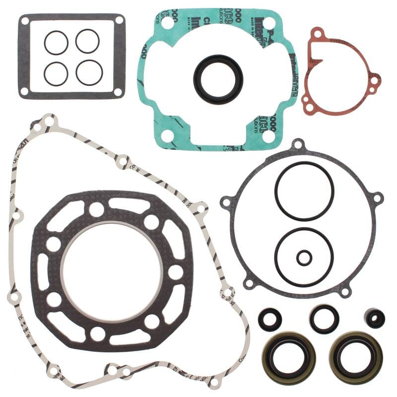 Vertex Pistons — Vertex Gaskets 1985 Kawasaki KX500 Complete Gasket Kit w/ Oil Seals