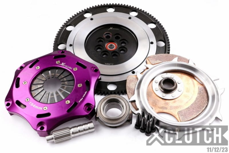 XCLUTCH — Clutch Kit Inc Flywheel; 7  1/4"Solid Ceramic Clutch Disc 