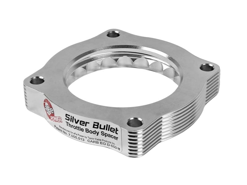 aFe — Silver Bullet Throttle Body Spacer Kit
Silver Bullet Throttle Body Spacer