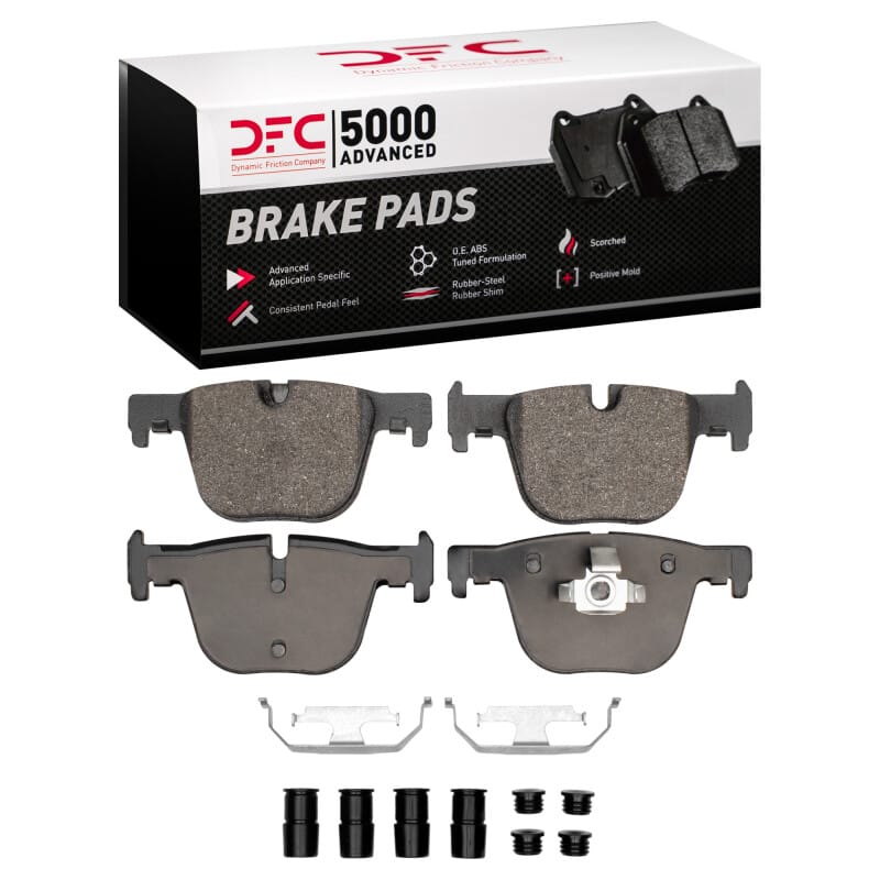 DFC — DFC 5000 Advanced Pads - Low-Metallic and Hardware Kit