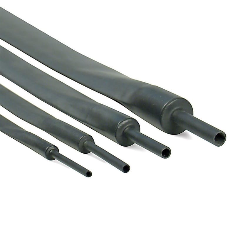 DEI — Hi-Temp Shrink Tube Kit 9/12/18/24mm x 24in Black
Hi-Temp 3:1 Shrink Tubing Kit™