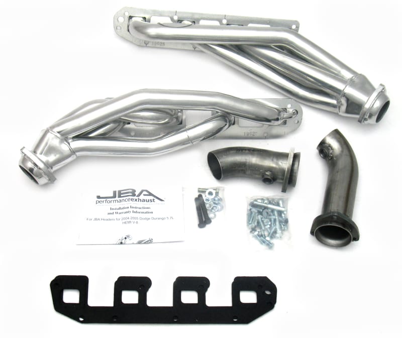 JBA — JBA 04-08 Dodge Durango 5.7L HEMI 1-5/8in Primary Silver Ctd Cat4Ward Header
Exhaust Header