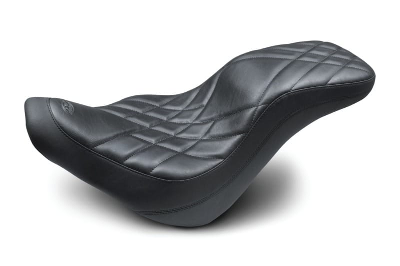 Mustang Motorcycle — Mustang 18-21 Harley Low Rider & Sport Glide DayTripper 1PC Seat Prism - Black