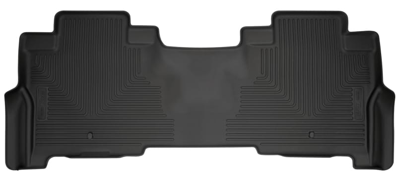 Husky Liners — Husky Liners 18-22 Ford Expedition WeatherBeater Second Row Black Floor Liners