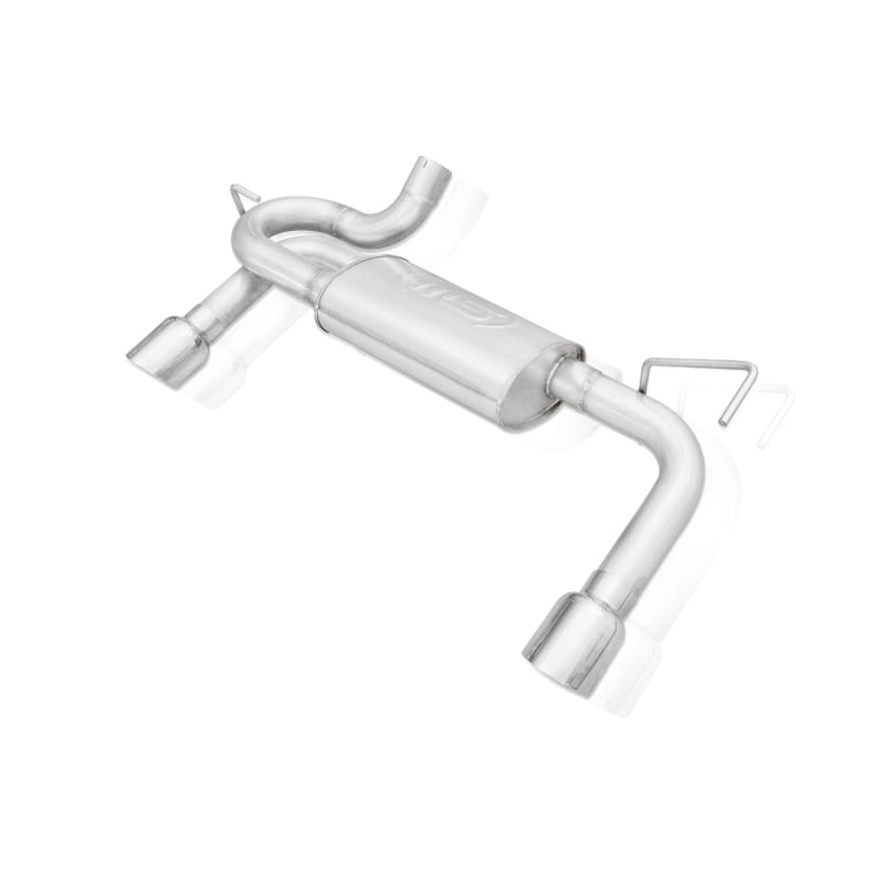 Stainless Works — Stainless Works Axleback Dual Oulet Muffler Factory Connect