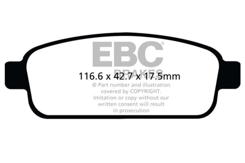 EBC — Ultimax OEM Replacement Brake Pads
