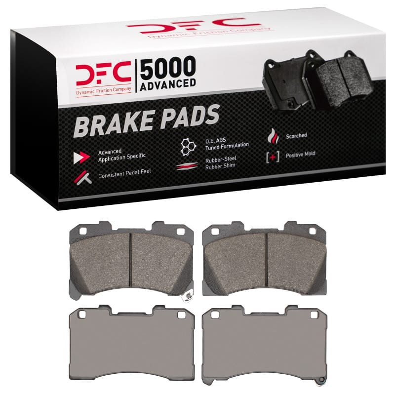 DFC — DFC 22-25 Toyota GR Yaris (Mexico) Front 5000 Advanced Low Metallic Brake Pads