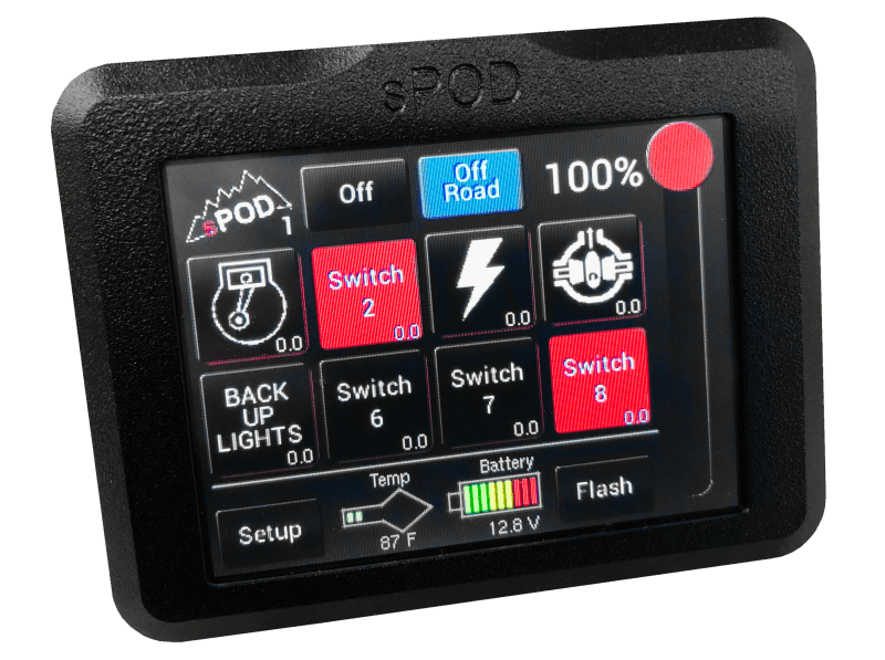 SPOD — Spod 8 Circuit Systems Add-On Touchscreen