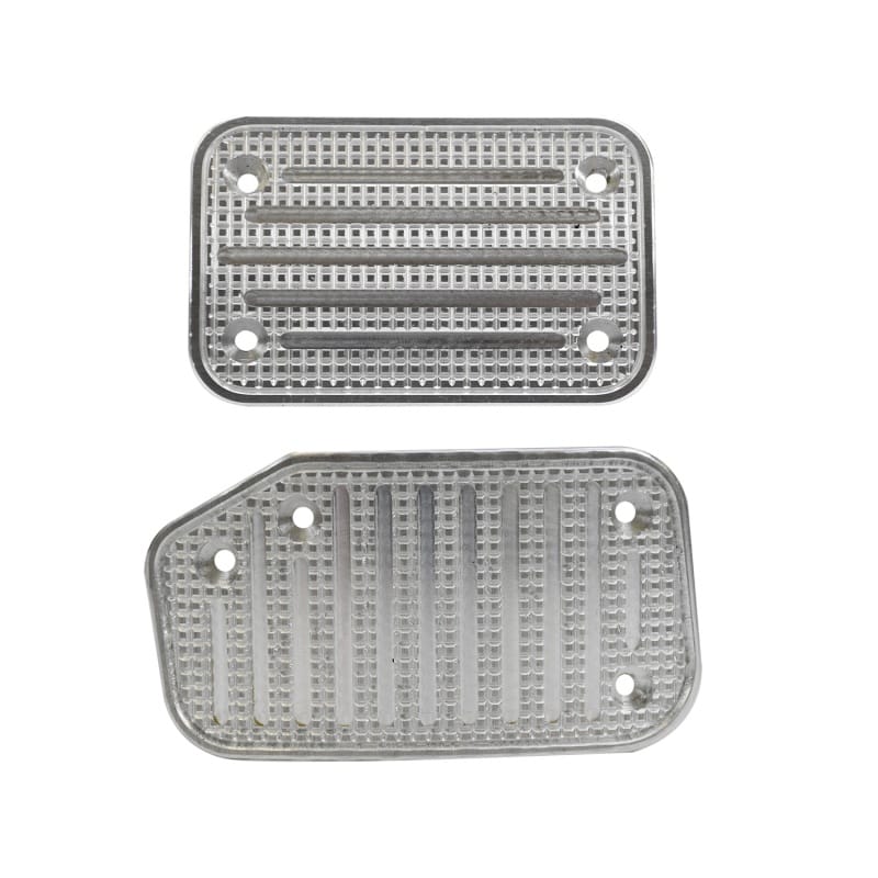 Putco — Liquid Solid Billet Track Design Accelerator and Brake Pedal Pad Set