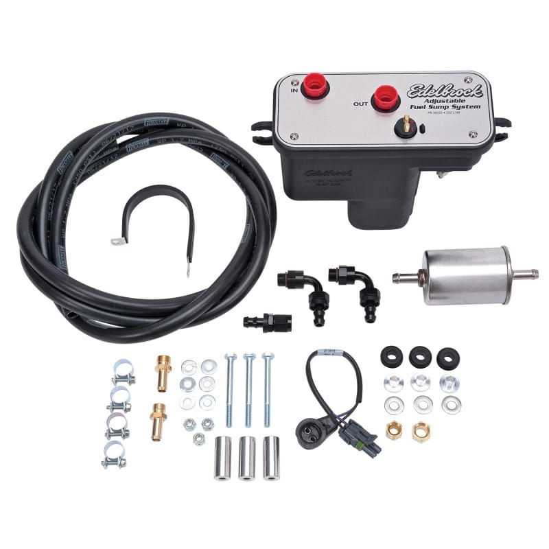 Edelbrock — Adjustable Universal EFI Sump Fuel Kit - 67gph (35-90 psi)
EFI Sump Fuel Kit