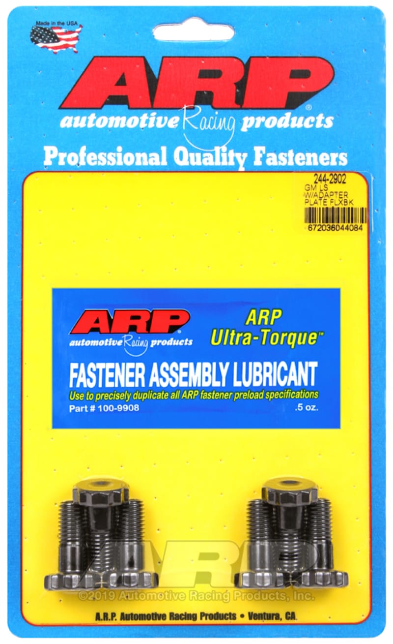 ARP — ARP GM LS w/ adapter Plate Flexplate Bolt Kit