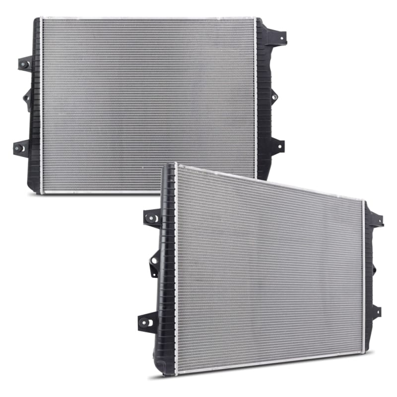 Mishimoto — Replacement Radiator, fits Chevy Silverado 6.6L Duramax 2011-2016