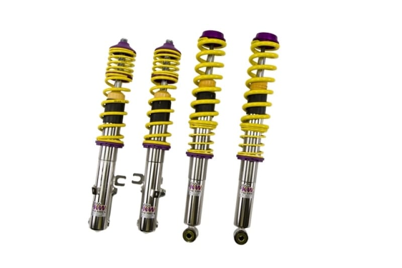 KW — Height adjustable stainless steel coilover system with pre-configured damping
KW COILOVER KIT V1 - 10271011