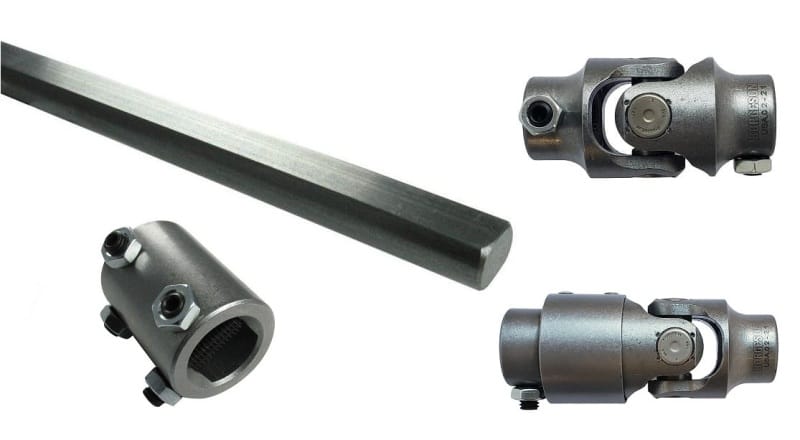 Ridetech — Steering U-Joint Kit for 78-81 Camaro w/ Ridetech Subframe.