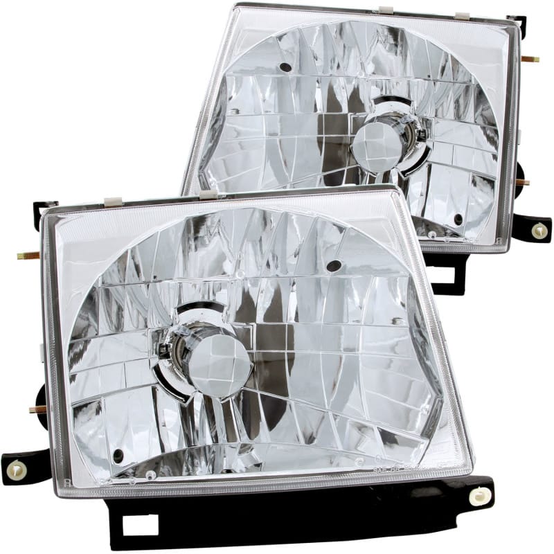 ANZO — ANZO 1997-2000 Toyota Tacoma Crystal Headlights Chrome
Head Light Set
HdLtSet