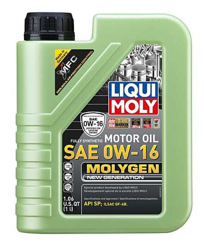 LIQUI MOLY — LIQUI MOLY 1L Molygen New Generation Motor Oil SAE 0W16