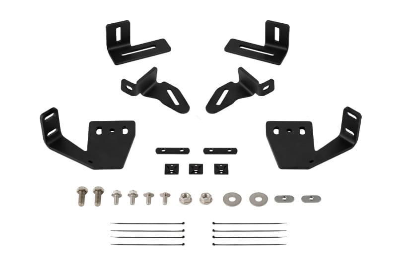 Diode Dynamics — Diode Dynamics Prinsu/Sherpa Roof Racks SS5 7-Pod CrossLink Mounting Bracket Kit Roof Racks