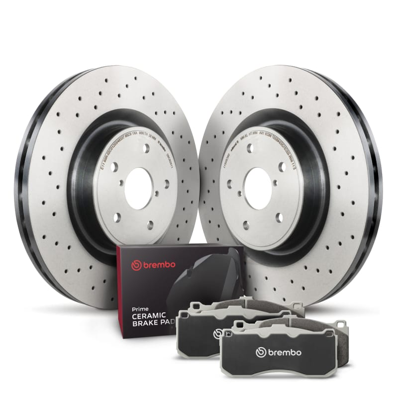 Brembo OE — Brembo ceramic brake pad and standard PVT  brake disc kit
