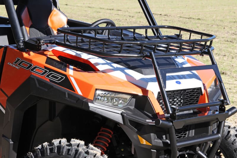 Seizmik — Seizmik 16-23 Polaris General Hood Rack - Black