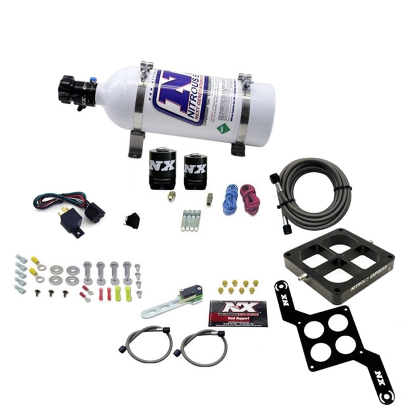 Nitrous Express — DOMINATOR SINGLE ENTRY BILLET CROSSBAR, RNC (250-750HP) W/ 5LB BOTTLE
Nitrous Oxide Injection System Kit