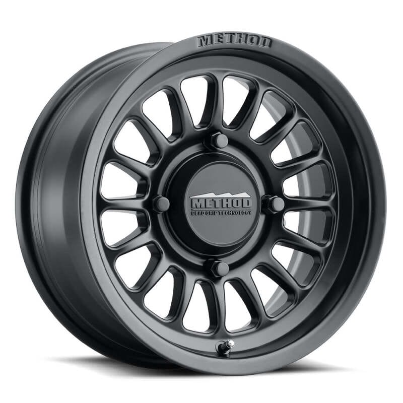 Method Wheels — Method MR411 Bead Grip 15x7 / 5+2/38mm Offset / 5x4.5 / 72 CB Matte Black Wheel