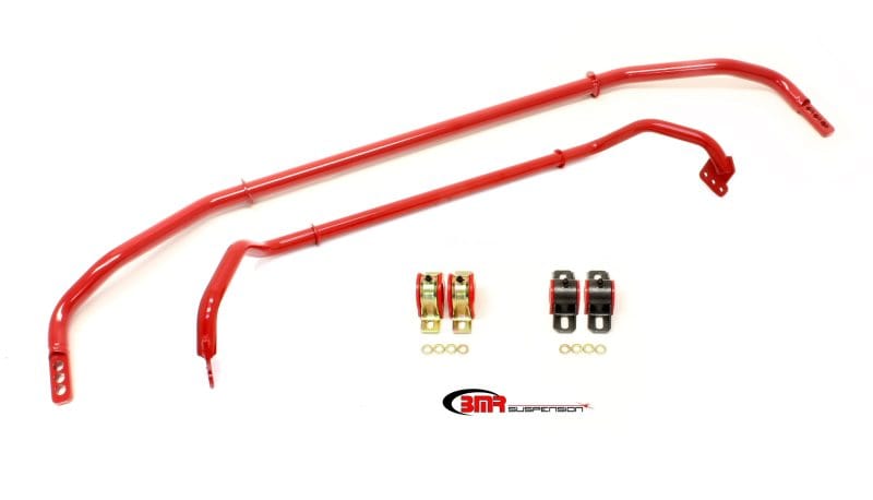 BMR Suspension — Sway Bar Kit With Bushings, Front (SB016) And Rear (SB033)