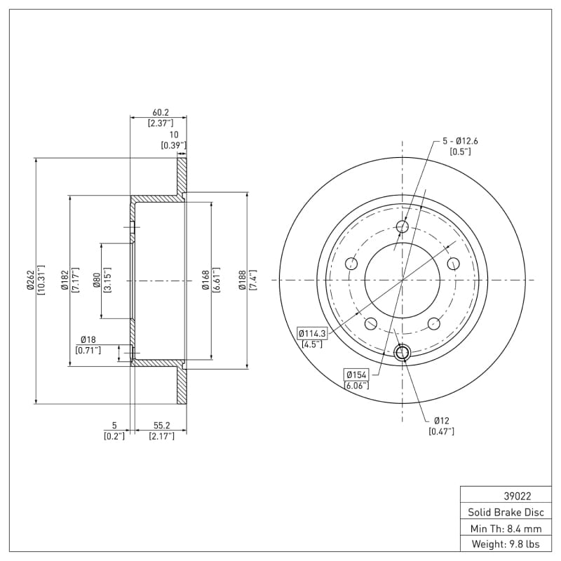 R1 Concepts — R1 Concepts Brake Rotor