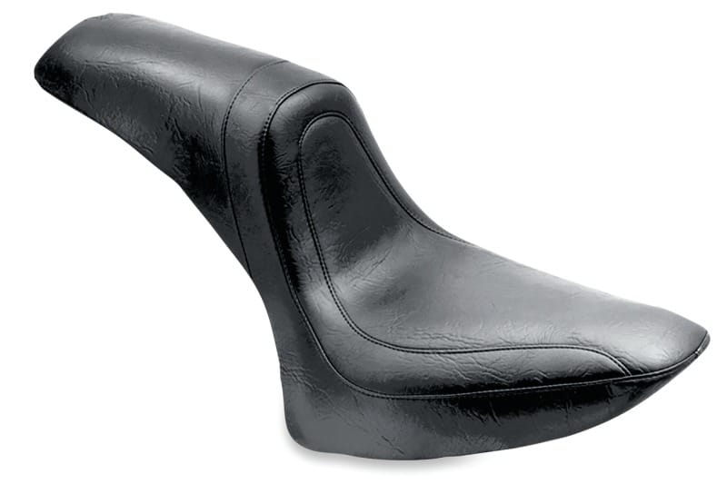 Mustang Motorcycle — Mustang 84-06 Harley Standard Rear Tire Fastback 1PC Seat - Black