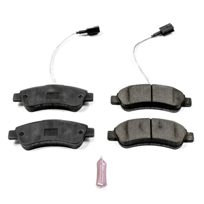 PowerStop — PowerStop - Z36 Truck and SUV Carbon-Fiber Ceramic Brake Pads with Hardware Kit