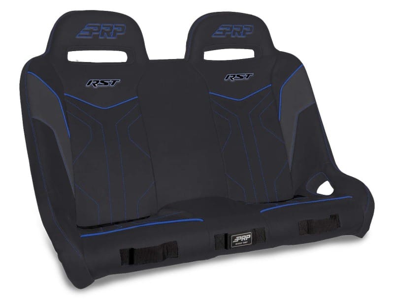 PRP Seats — PRP Polaris RZR XP4 1000/XP4 Turbo/XP4 Turbo S RST Rear Suspension Bench- Black/Blue
Bench