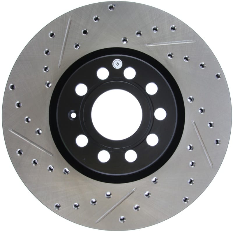 Stoptech — StopTech Sport Drilled & Slotted Brake Rotor; Front Right
StopTech Sport Drilled/Slotted Brake Rotor; Front Right
StopTech Sport Drilled/Slotted Disc