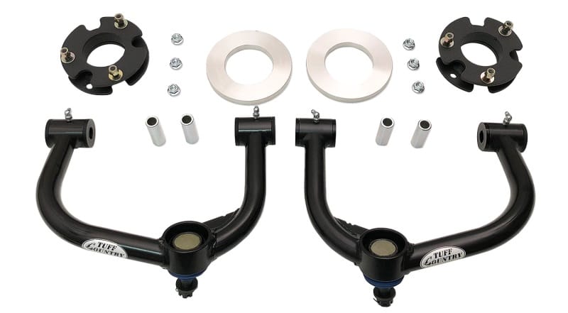 Tuff Country — 2021-2024 Ford F-150 4x4 3in. Front Lift Kit W/Ball joint Upper Control Arms