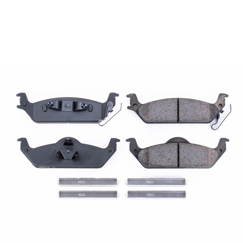 PowerStop — PowerStop - Z17 Low-Dust Ceramic Brake Pads with Hardware