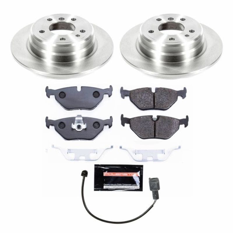 PowerStop — Track Day High-Performance Brake Pad and Rotor Kit