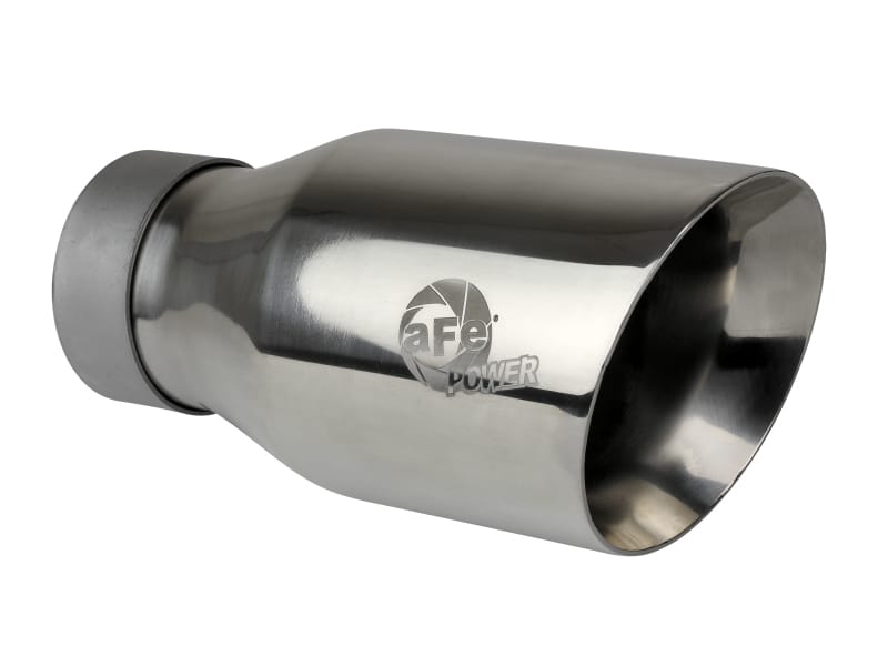 aFe — MACH Force-Xp 304 Stainless Steel Clamp-on Exhaust Tip Polished