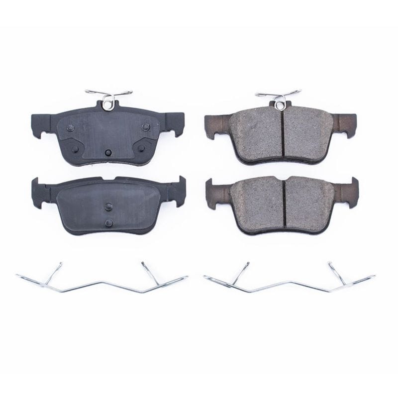 PowerStop — PowerStop - Z17 Low-Dust Ceramic Brake Pads with Hardware