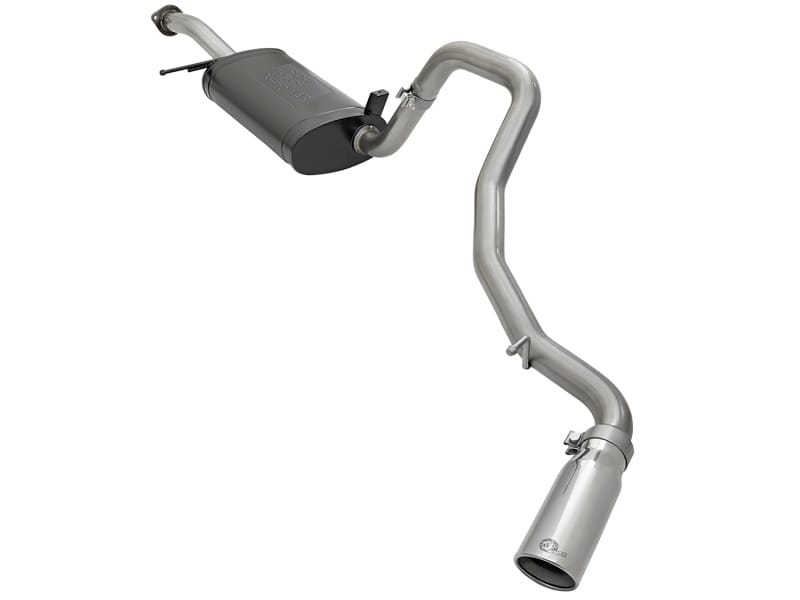 aFe — MACH Force-Xp 304 Stainless Steel Cat-Back Exhaust System w/ Polished Tip