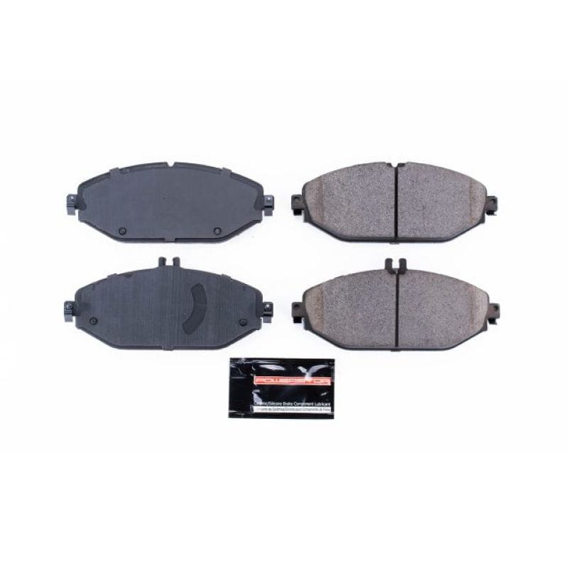 PowerStop — PowerStop - Z23 Daily Driver Carbon-Fiber Ceramic Brake Pads with Hardware Kit
