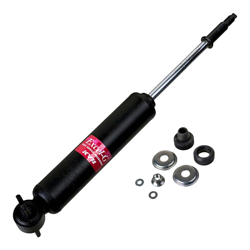 KYB — Ride Comfort may be important, but restoring a vehicles Ride Control, stability, stopping, lane change responsiveness and handling is critical. KYB Excel-G Shocks and Struts are designed for the most important performance purpose: Restoring the vehicles original capabilities. KYB is a world leading supplier of shocks and struts to new vehicle manufacturers and the Excel-G is made on the very same KYB OE assembly lines, uses the same OE quality components and is calibrated to restore original, de
Gas Shock