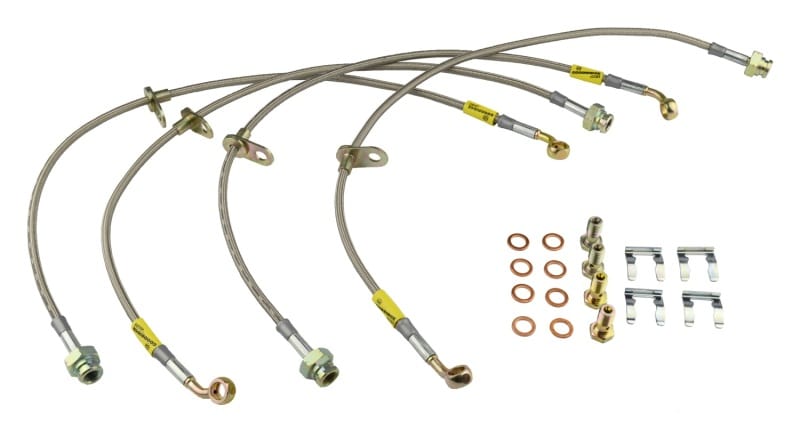 Goodridge — G-STOP SS Braided Brake Line Kit