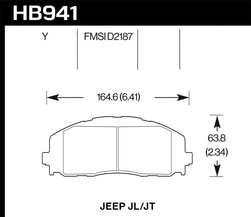 Hawk Performance — LTS Disc Brake Pad