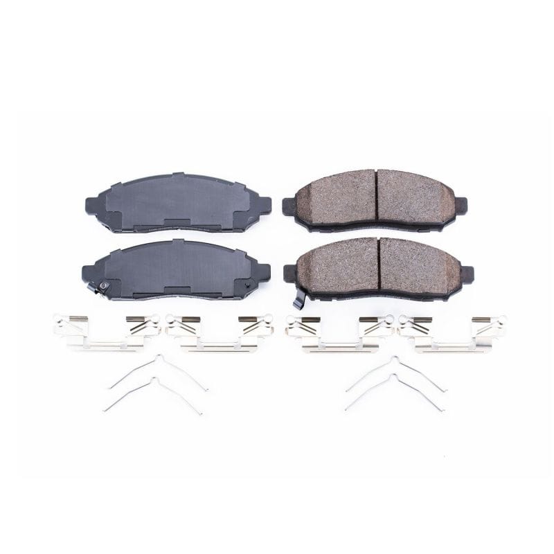 PowerStop — PowerStop - Z17 Low-Dust Ceramic Brake Pads with Hardware