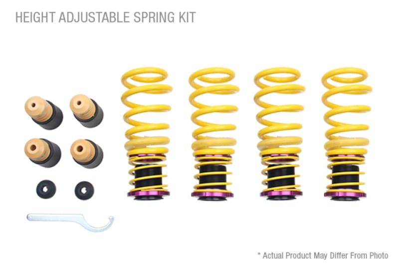 KW — Height adjustable lowering springs for use with or without electronic dampers
KW HEIGHT ADJUSTABLE SPRING KIT - 253200EB