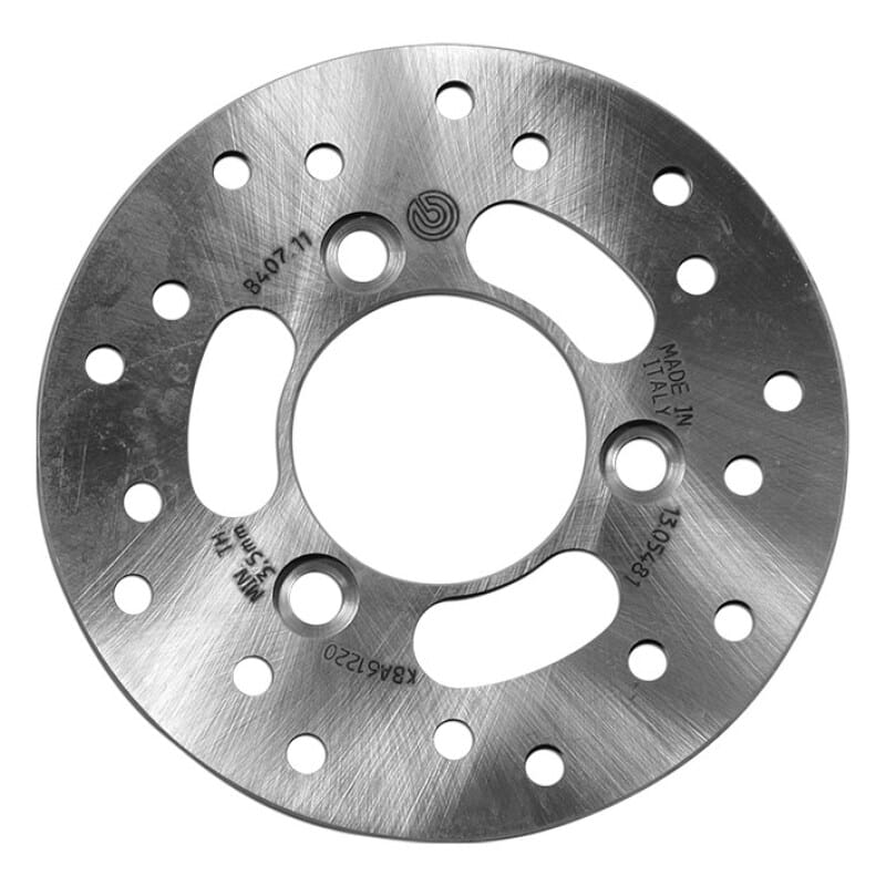 Brembo OE Powersports — Brembo OE 92-97 Cagiva City 50CC/98-00 Honda SXR 50CC 160x4mm Brake Disc - Front Fixed