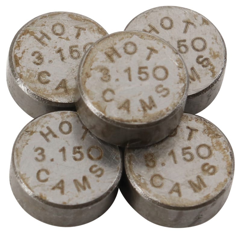 Hot Cams — Hot Cams 07-16 CRF 150 R/2016 CRF 150 RB Big Wheel 3.150mm Shim Kit - 5 Pack