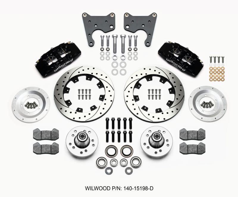 Wilwood — KIT,FRONT,MOPAR,C-BODY,DRUM,DP6,12.19 ROTOR,SRP
