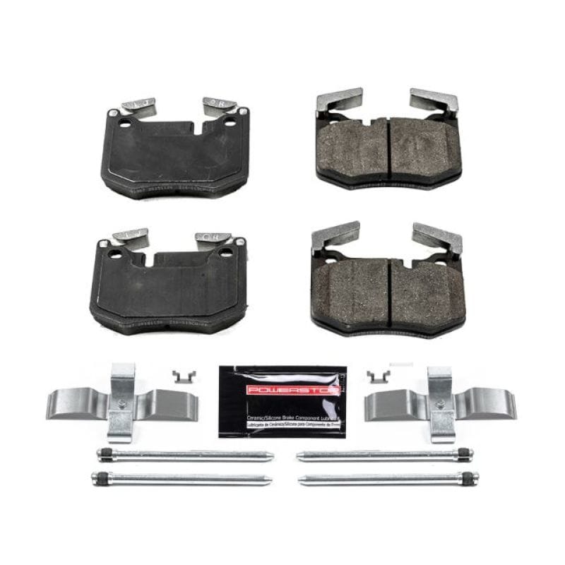 PowerStop — PowerStop - Z23 Daily Driver Carbon-Fiber Ceramic Brake Pads with Hardware Kit