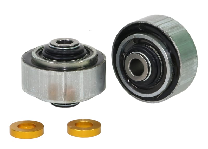 Whiteline — Control arm - lower inner rear bushing (anti-lift/caster correction)
Control Arm Lower - Inner Rear Bushing Kit-Double Offset