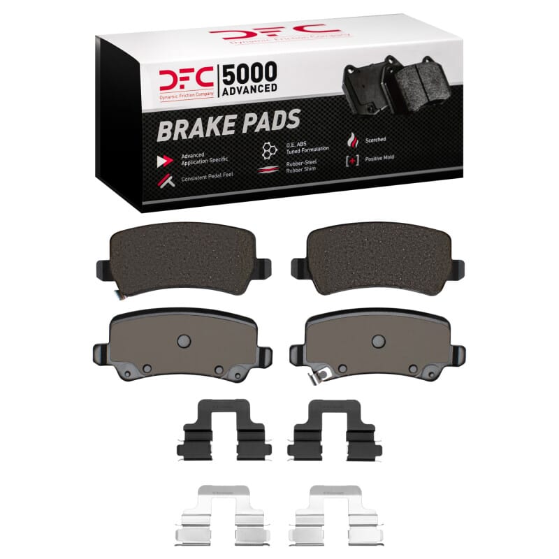 DFC — DFC 16-17 Hyundai Azera Rear 5000 Advanced Ceramic Brake Pads and Hardware Kit