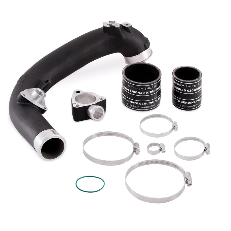 Mishimoto — Intercooler Pipe Kit, Black, fits Jeep Wrangler JL 2.0L 2018-2023
